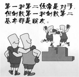 一和二之间差别咋这么大