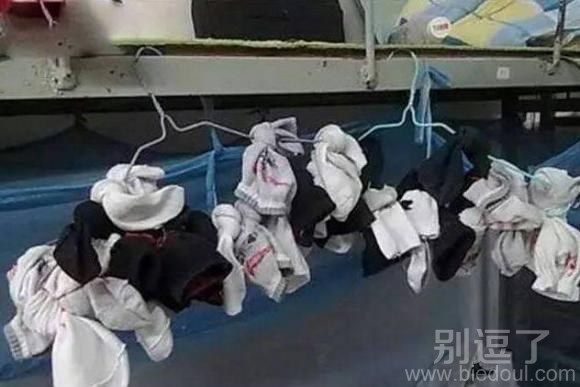 这是积攒了多久的袜子 这是积攒了多久的袜子