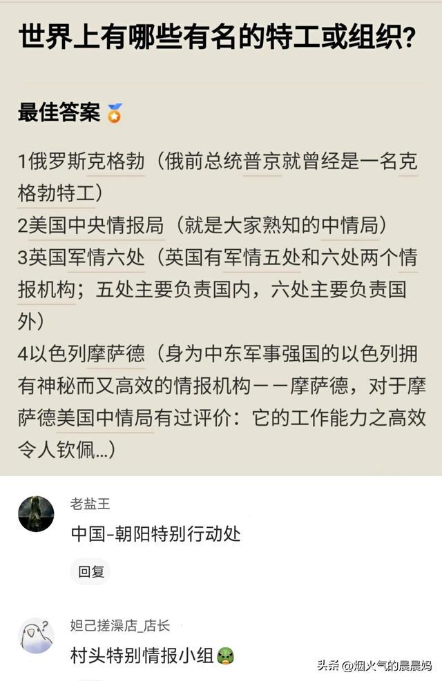 搞笑评论,村头特别情报小组 搞笑评论,村头特别情报小组