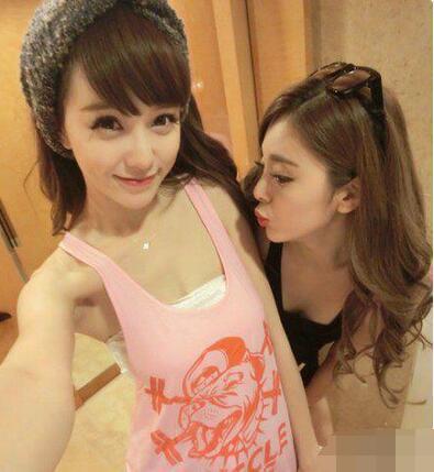 福利图：美女真白