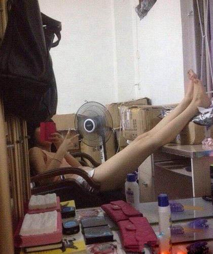 长腿妹子，就是这么任性duang！