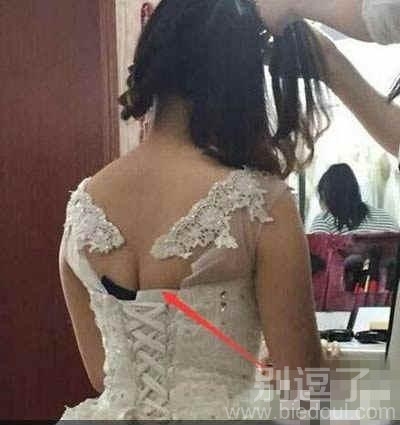 为了穿新娘服也是拼了
