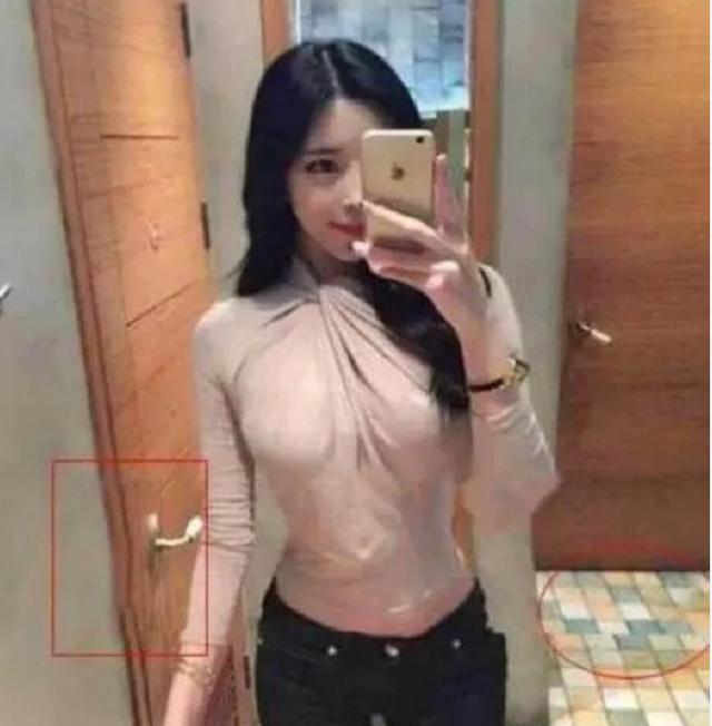 小姐姐你可长点心，这样的自拍照发出来，亮点全部都被大家发现了！