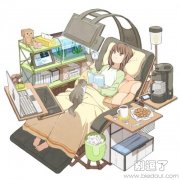 长肉神器，以后一定要搞一张这样的躺椅