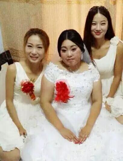 结婚却不开心的新娘