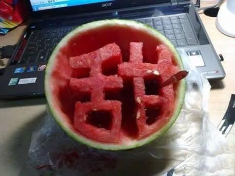 技术活，这瓜肯定很甜