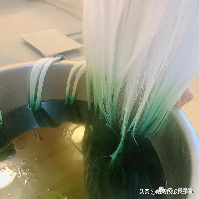 网友不小心把假发染成大葱别说,还挺潮 网友不小心把假发染成大葱别说,还挺潮