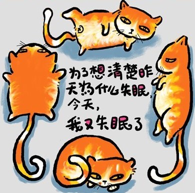 幽默漫画图片 猫咪的人生歪理之三,值得一看哦