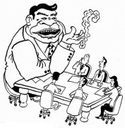 爆笑漫画大佬的样子