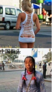 中外美女大比拼