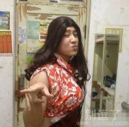 穿成这样吓死谁啊。