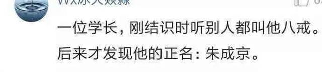 哈哈哈你听过哪些很敷衍的名字 哈哈哈你听过哪些很敷衍的名字