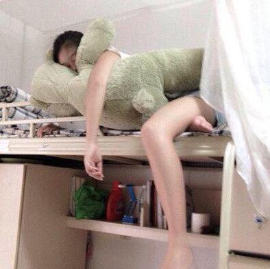 睡成这样也是境界 睡成这样也是境界