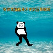 老子逼格是不会水压影响的表情包