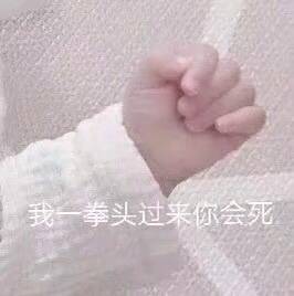 我这一拳头下去你就会死了 知道不表情包