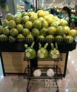 这家超市的柚子一定会大卖