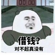 借钱？对不起真没有表情包