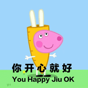 你开心就好You Happy Jiu OK表情包