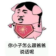 你小子怎么跟爸爸说话呢表情包