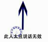 些人太丑说话无效！（箭头）表情包
