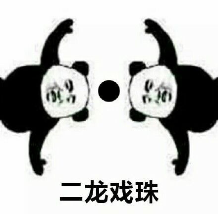二龙戏珠表情包