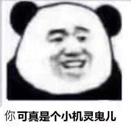 你可真是个小机灵鬼儿表情包