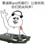 （让我们一起摇表情包）累迪斯and杰森们！让我听到你们的尖叫声表情包