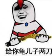 （奥特曼表情包）给你龟儿子两刀表情包