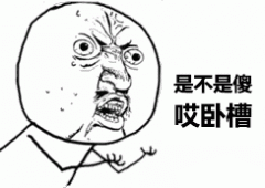 是不是傻，哎卧槽表情包