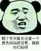 翻了半天谈天记载一个黄色网站都没有、我操你们妈呀表情包