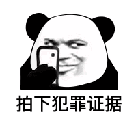 先拍下犯罪证据表情包