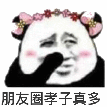 朋友圈孝子真多表情包