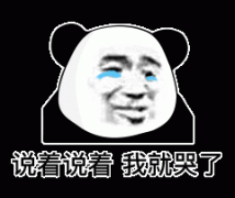 说着说着 我就哭了表情包