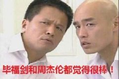 毕福剑和周杰伦都觉得很棒表情包