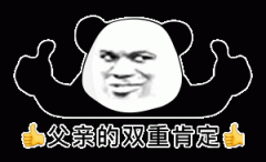 父亲的双重肯定表情包