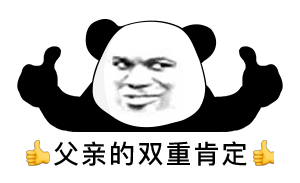 父亲的双重肯定表情包