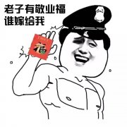 老子有敬业福 谁要嫁给我表情包