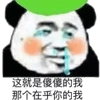我就是傻乎乎的我 那个在意你的我表情包