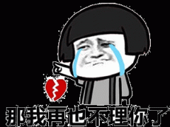那我再也不理你了表情包