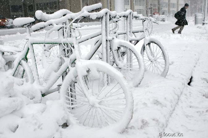 震撼世界的雪灾（组图）