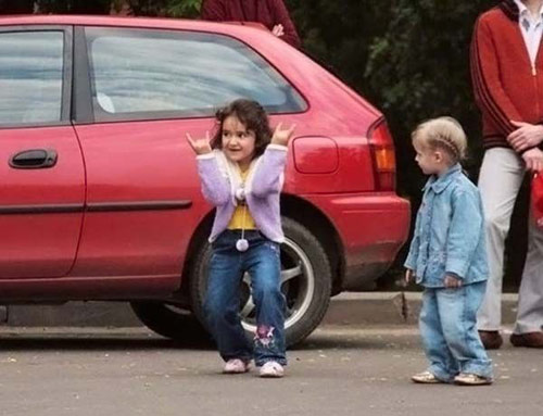 搞笑新势力,零零后的儿童们。