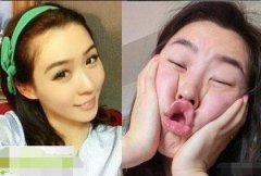 女神和女汉子就差一个鬼脸