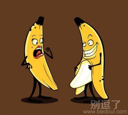 香蕉爱情 看上去有点邪恶