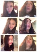 自拍毁了你啊，姑娘。