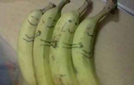 好有爱的香蕉！