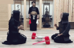 从此我喜欢上了剑道这项运动