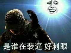 是谁在装逼 好刺眼