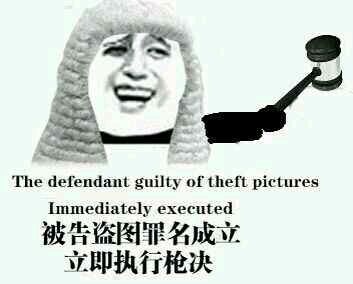 被告盗图罪名成立立即执行枪决