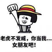 老虎不发威,你当我&#8230;女朋友吧!