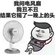 我问电风扇我丑不丑